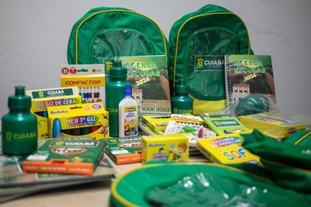 Secretaria de Educação inicia entrega de materiais escolares nas unidades que atendem a Educação Infantil