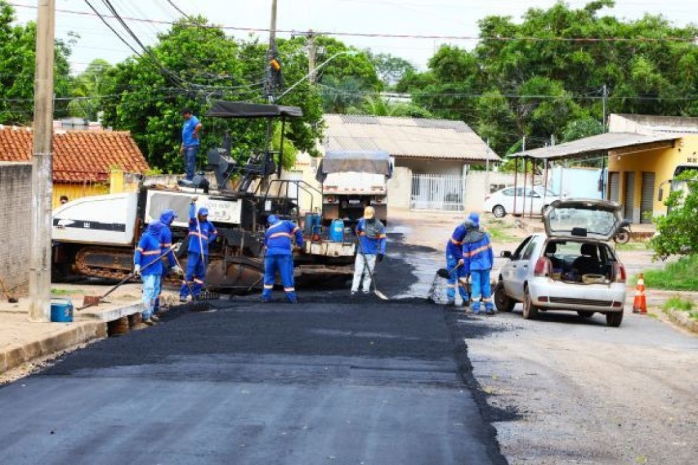 Prefeitura de Cuiabá inicia recapeamento de mais uma etapa do bairro Tijucal