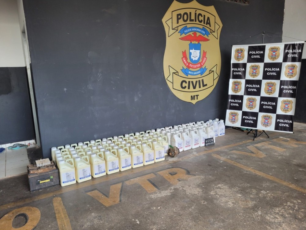 Polícia Civil recupera defensivos agrícolas e prende envolvidos em furto de fazenda em General Carneiro