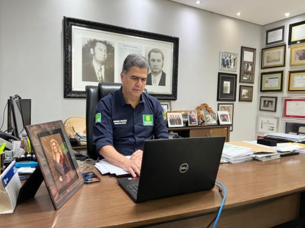 Prefeito e equipe apresentam elementos técnicos complementares para a implantação do VLT Cuiabano à Secretaria Nacional de Mobilidade Urbana