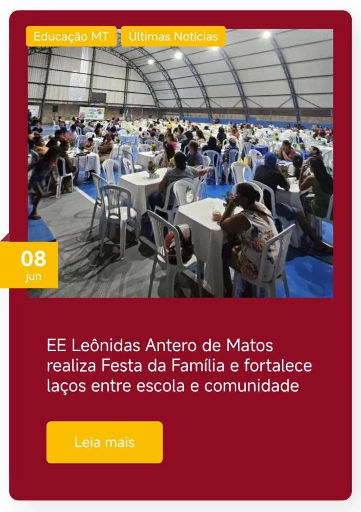 EE Leônidas Antero de Matos realiza Festa da Família e fortalece laços entre escola e comunidade