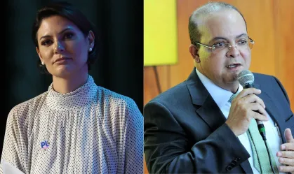 Michelle Bolsonaro e Ibaneis são favoritos ao Senado pelo DF, diz pesquisa Levantamento do instituto Paraná Pesquisas divulgado nesta segunda-feira (9) ouviu 1.522 eleitores entre os dias 31 de maio e 4 de junho; margem de erro é dois pontos percentuais, para mais ou para menos