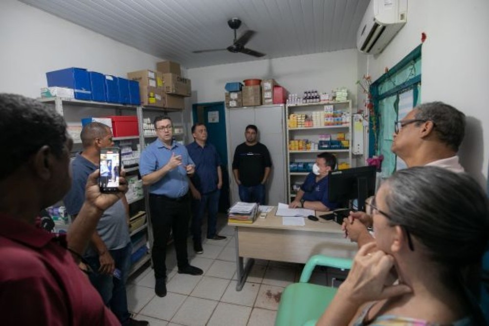 Secretário de Saúde visita unidade do Coxipó do Ouro e garante ampliação de equipe de atendimento pela gestão Emanuel Pinheiro