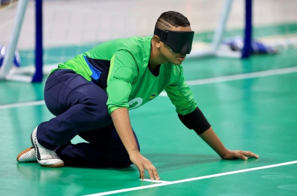 Atleta do Projeto Olimpus MT é convocado para a Seleção de base de goalball