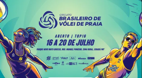 5ª ETAPA - CIRCUITO BRASILEIRO DE VÔLEI DE PRAIA - CUIABÁ/MT
