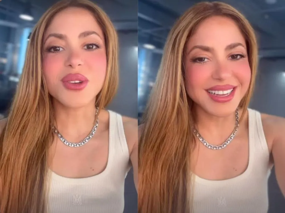 Shakira grava recado em português e anima fãs brasileiros: “Saudade de vocês” A colombiana esteve no Brasil em fevereiro, com shows no Rio de Janeiro e em São Paulo