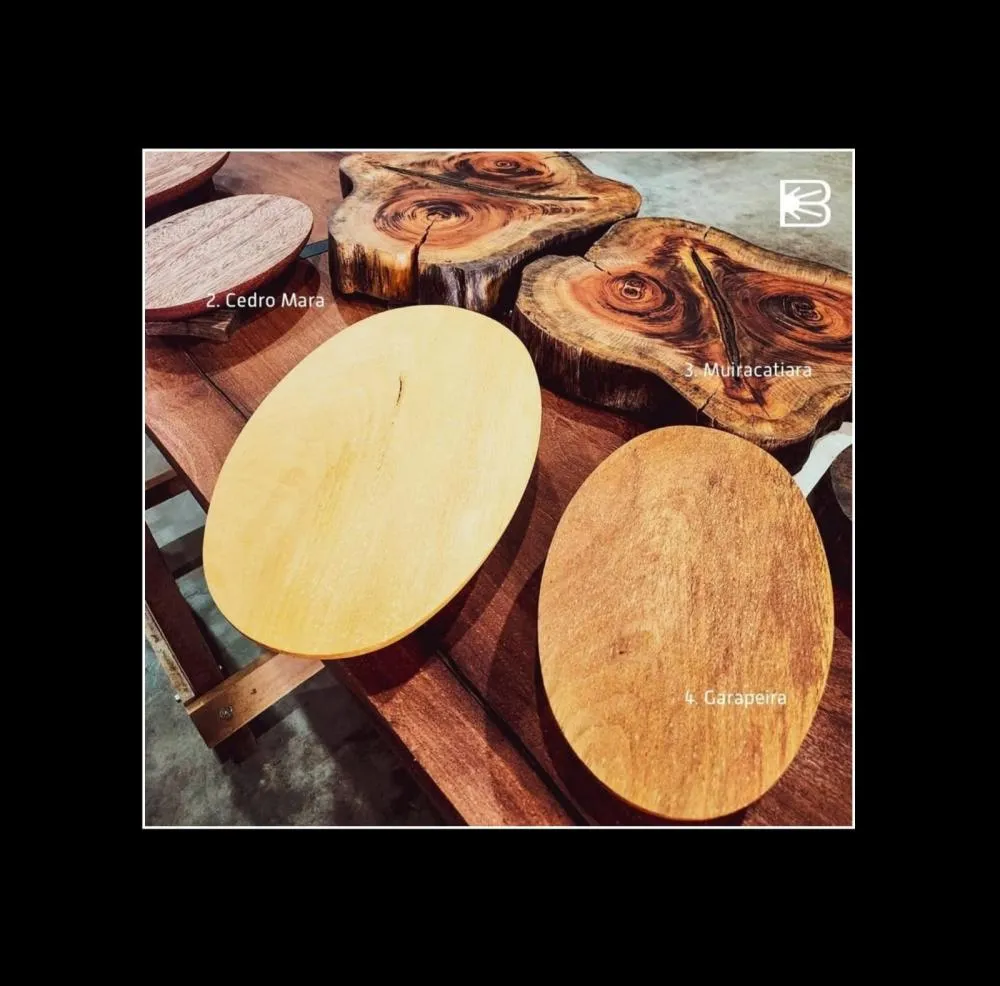 Peças com alma da Biomê Móveis Orgânicos