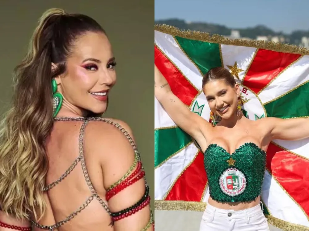 Grande Rio diz que Paolla Oliveira coroará Virginia como Rainha de Bateria Atriz ainda receberá cargo de honra para desfilar quando quiser