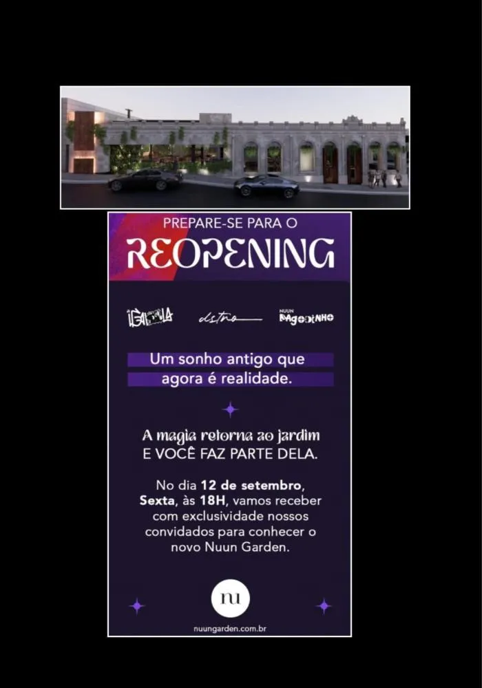 Nuun Garden reabre em Cuiabá com 3 novos espaços e diferentes experiências