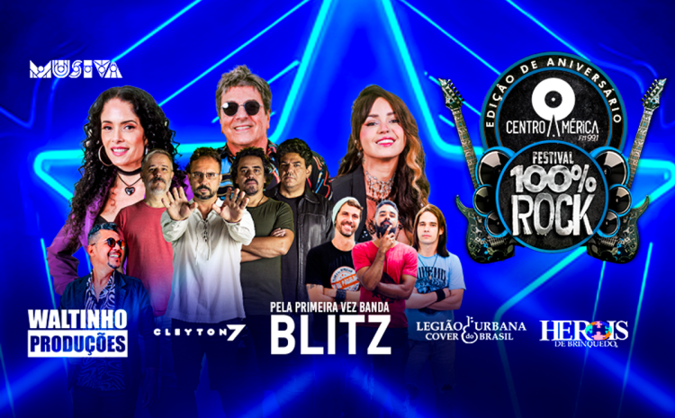100% Rock com Banda Blitz e convidados na Musiva
