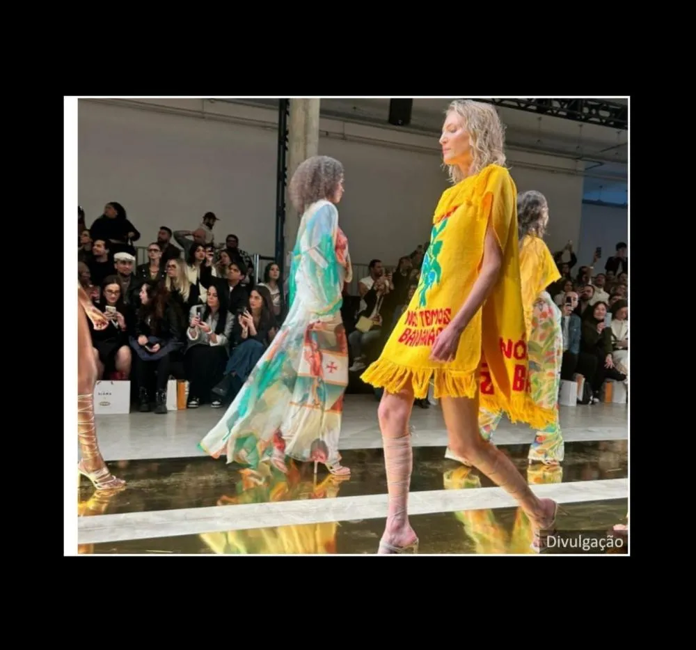 ECONOMIA CRIATIVA: Peças das Redeiras de Limpo Grande chegam às passarelas do São Paulo Fashion Week