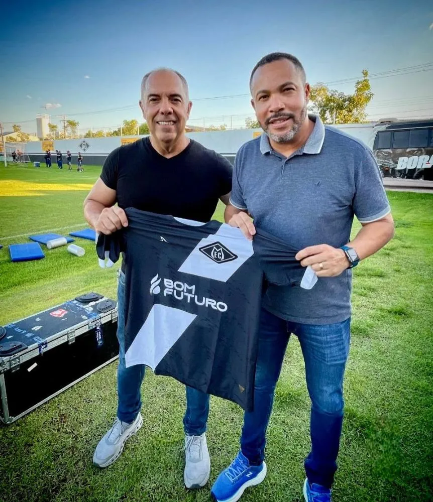 Marcos Braz visita o Mixto antes do duelo com o Cuiabá pela série B