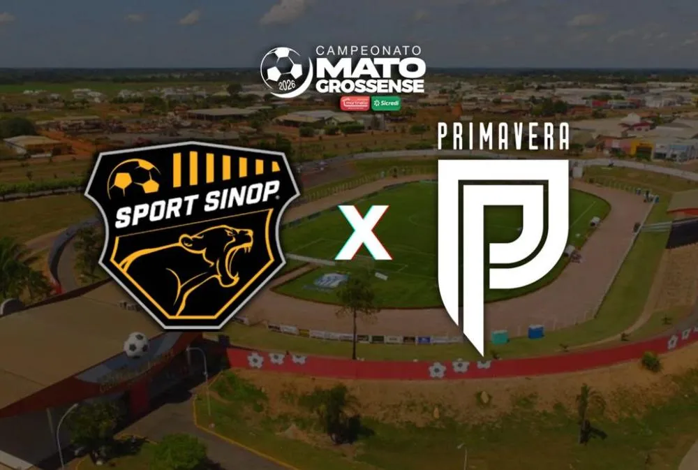 Sport Sinop e Primavera se enfrentam em busca da primeira vitória no Mato-grossense 2026