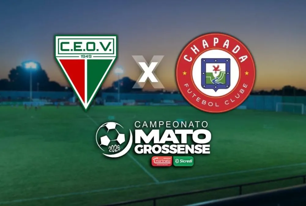 Na briga pela liderança, Operário recebe o Chapada no Dito Souza pelo Mato-grossense 2026