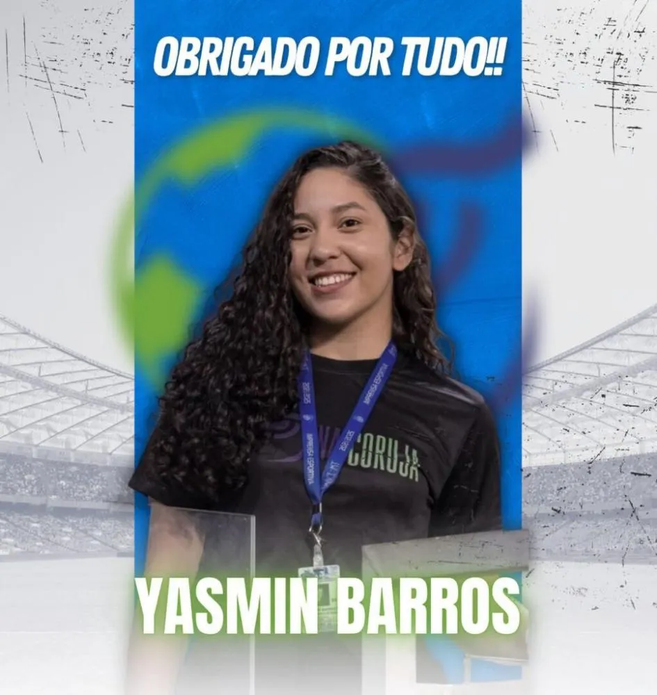 Fim de um ciclo: Yasmin Barros se despede do Canal Na Coruja após um ano de cobertura esportiva 