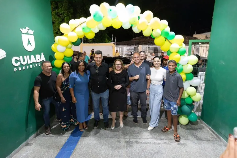 EMEB Prof.ª Esmeralda é reconstruída e inaugurada em Cuiabá