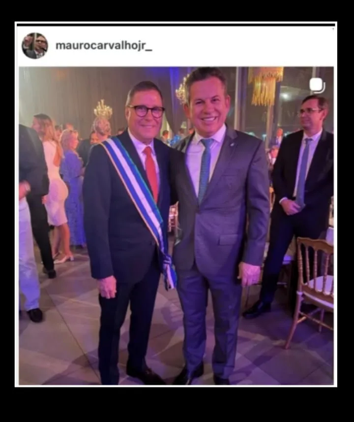 Reconhecimento e Mérito: Mauro Mendes homenageia Mauro Carvalho Júnior