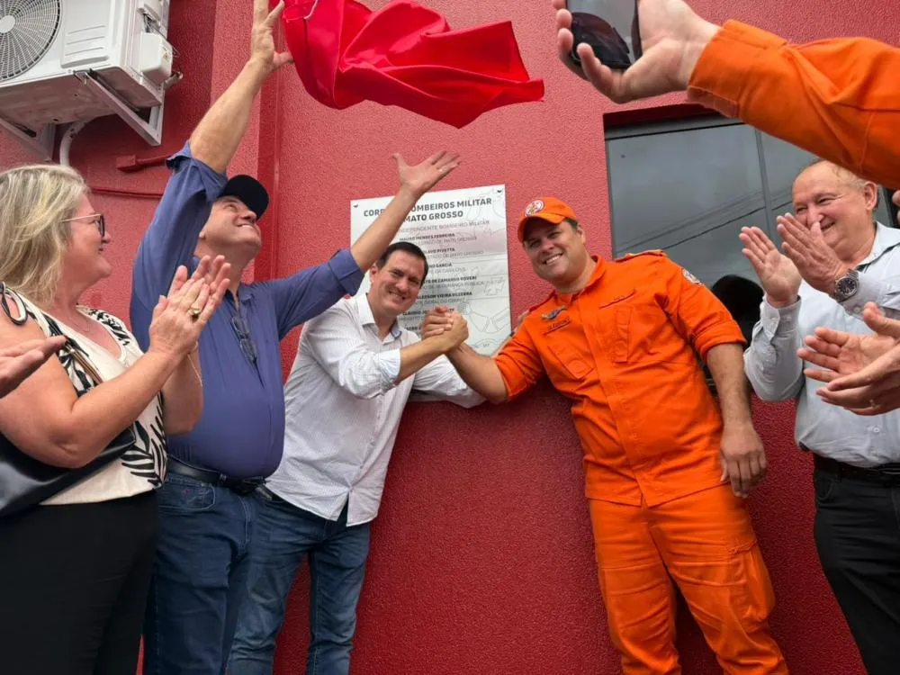 Com apoio de Moretto, nova unidade do Corpo de Bombeiros é inaugurada em Sapezal