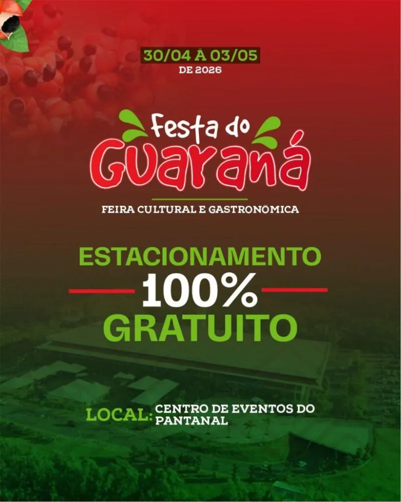 Cuiabá se prepara para receber a Festa do Guaraná