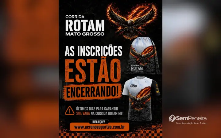 Últimos dias de inscrição para a 1ª Corrida ROTAM Mato Grosso