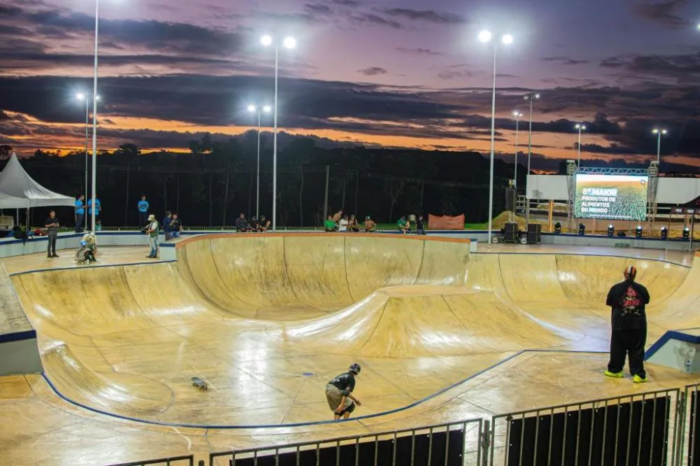 Parque Novo Mato Grosso recebe principal etapa do circuito brasileiro de skate; ingressos gratuitos disponíveis
