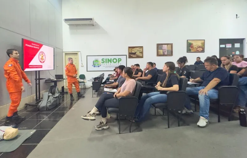 Prefeitura de Sinop e Governo de MT iniciam curso de socorrista para fortalecer segurança no turismo