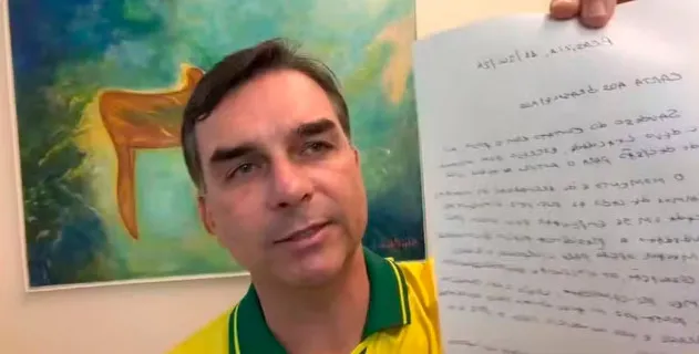 A carta de Jair Bolsonaro aos brasileiros e os impactos políticos na candidatura de Flávio
