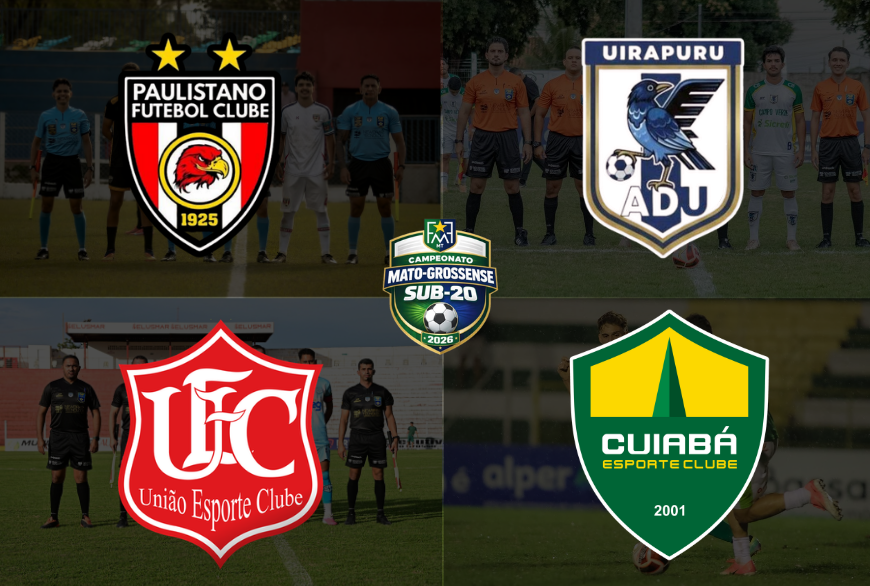 Cuiabá, União, Uirapuru e Paulistano avançam ao quadrangular final do Mato-grossense Sub-20