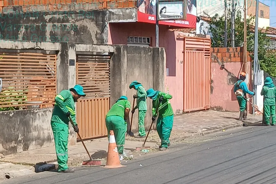 VG em Ação reforça serviços de limpeza, manutenção e mobilidade em Várzea Grande