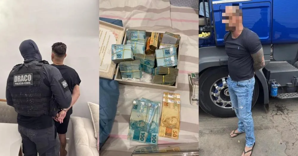 Polícia mira 'base' de facção no Rio usada para esconder foragidos de MT