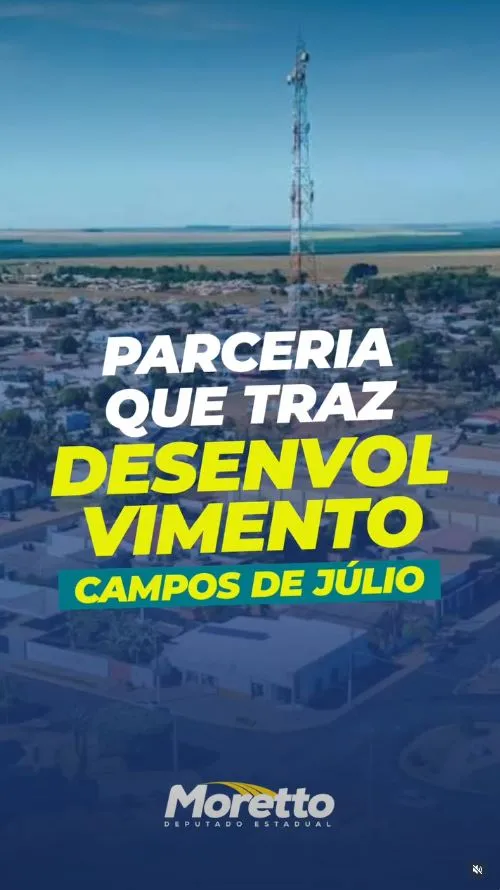 Trabalho firme e resultados que transformam Campos de Júlio e região! 🚀