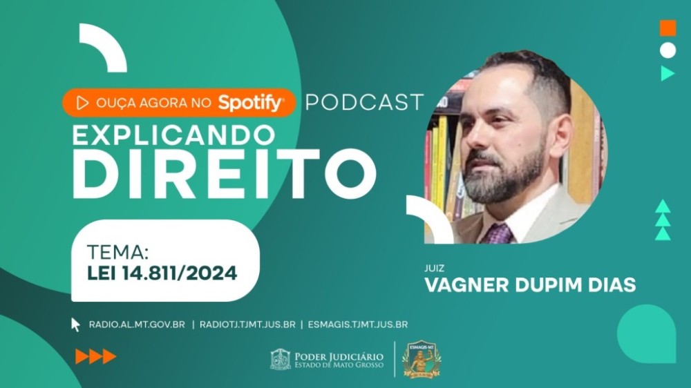 Podcast: juiz Vagner Dupim fala sobre mudanças na legislação com relação ao bullyin