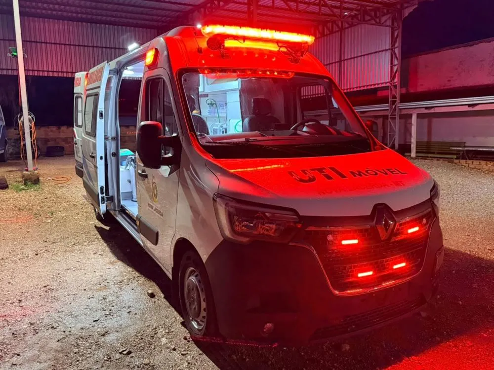  Entregamos mais uma ambulância! Dessa vez, o benefício vai direto para o município de Nova Lacerda.