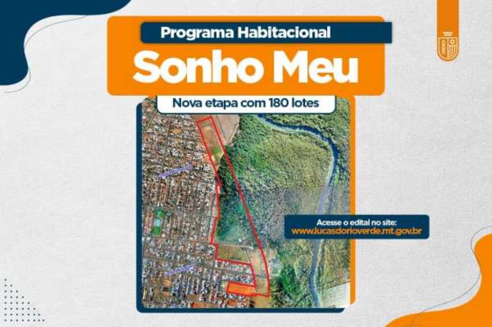 Agendados devem se atentar ao dia e horário das inscrições do Programa Habitacional Sonho Meu