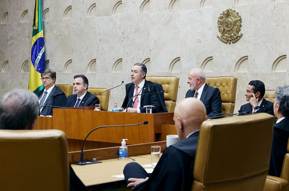 No STF, Pacheco cita volta da 'normalidade democrática' e harmonia entre Poderes