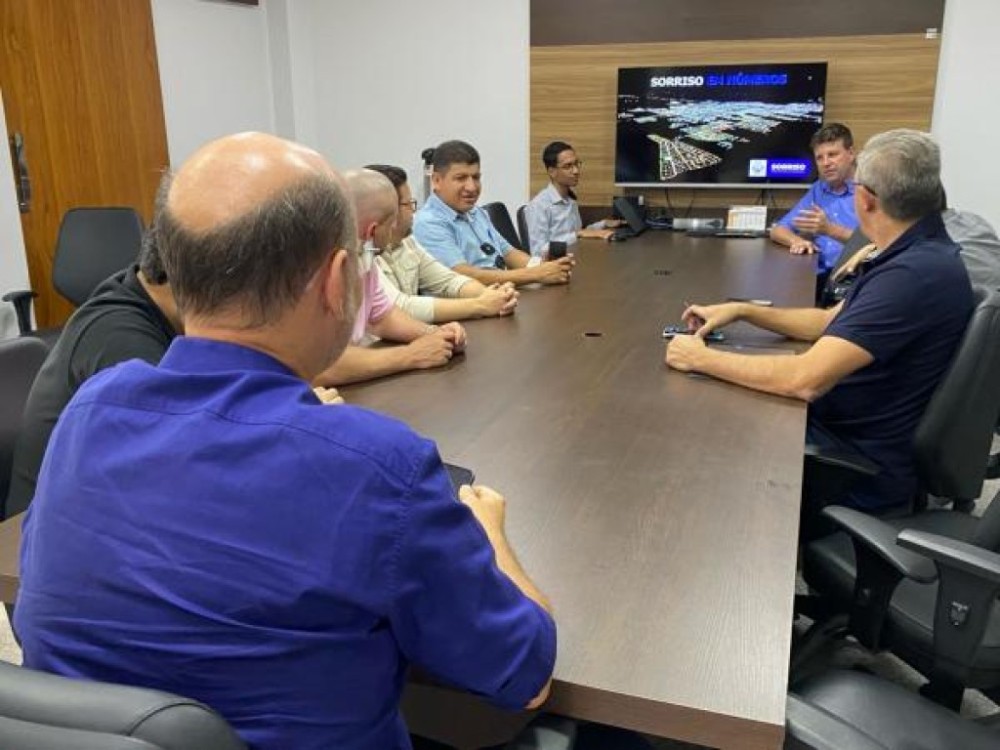Deputado Carlos Avallone e empresários da AFS Capital conhecem o Sorriso em Números