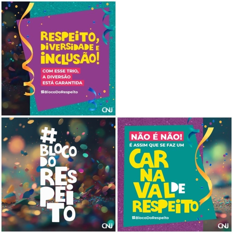 Campanha Bloco do Respeito reforça a conscientização e prevenção de crimes de assédio