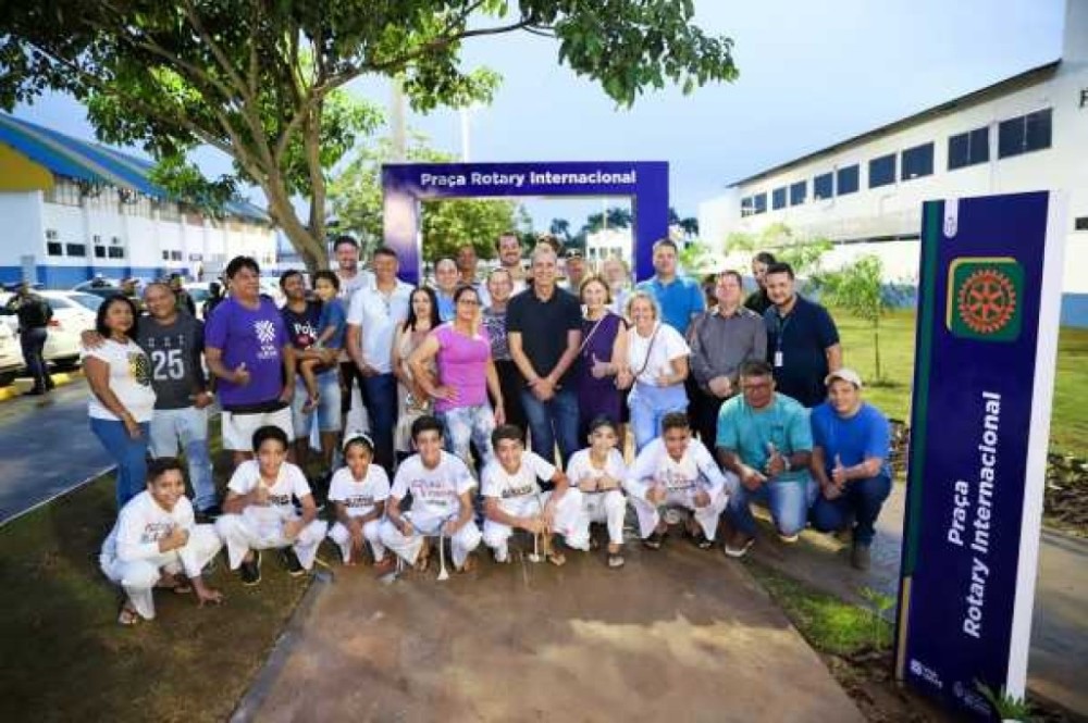 Revitalização da Praça Rotary Internacional é entregue à população