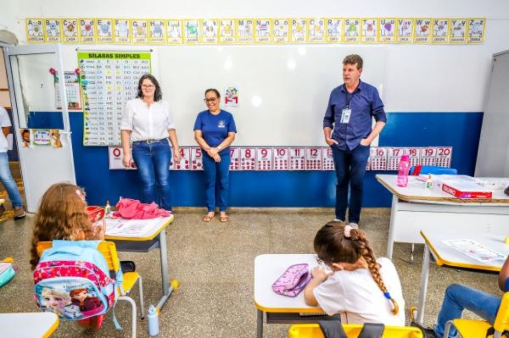 Ano letivo de 2024 teve início nesta segunda-feira (05) em Sorriso