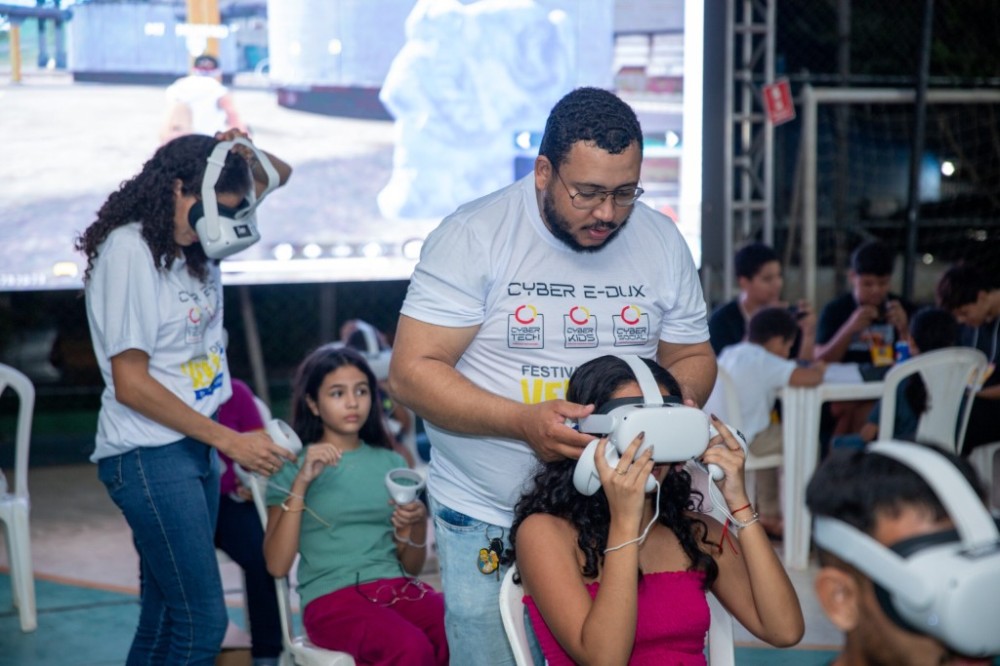 Arena Game atende mais de 900 crianças, adolescentes e público em geral nos 4 dias de festival