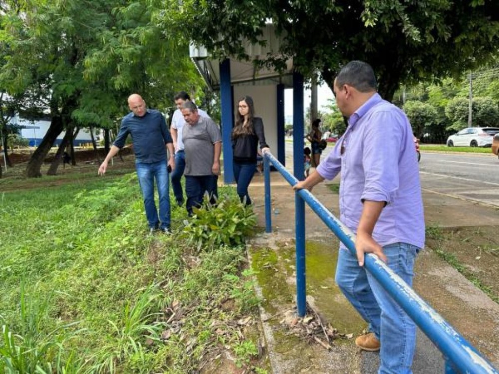 Drenagem da Área Verde Central será totalmente refeita