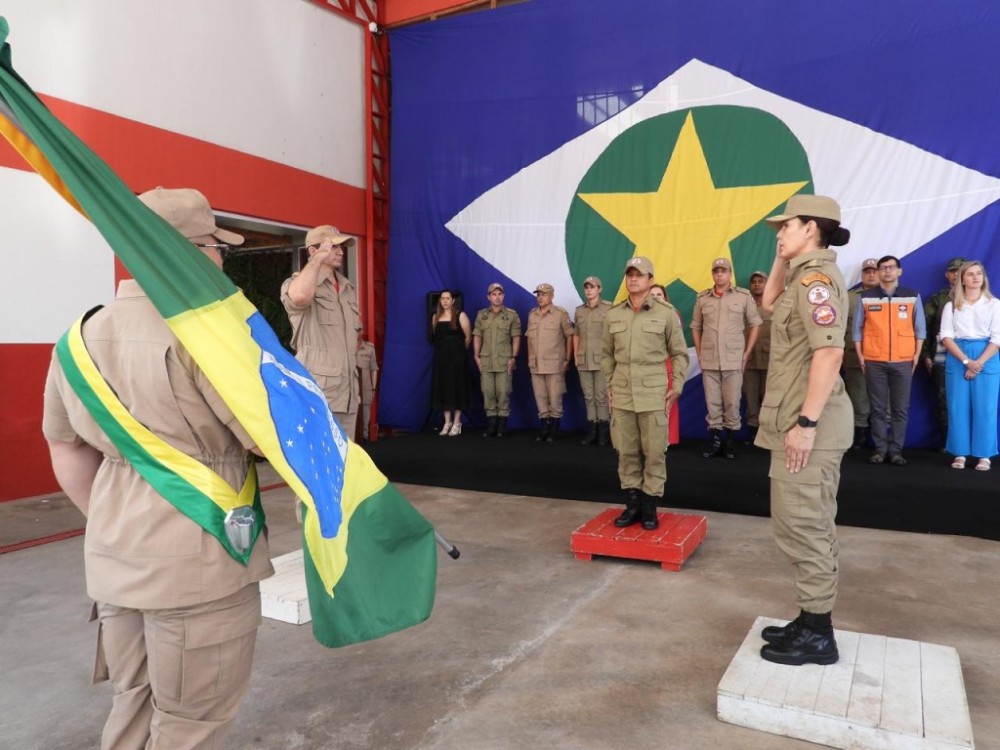 Corpo de Bombeiros realiza transmissão de comando do Batalhão de Emergências Ambientais