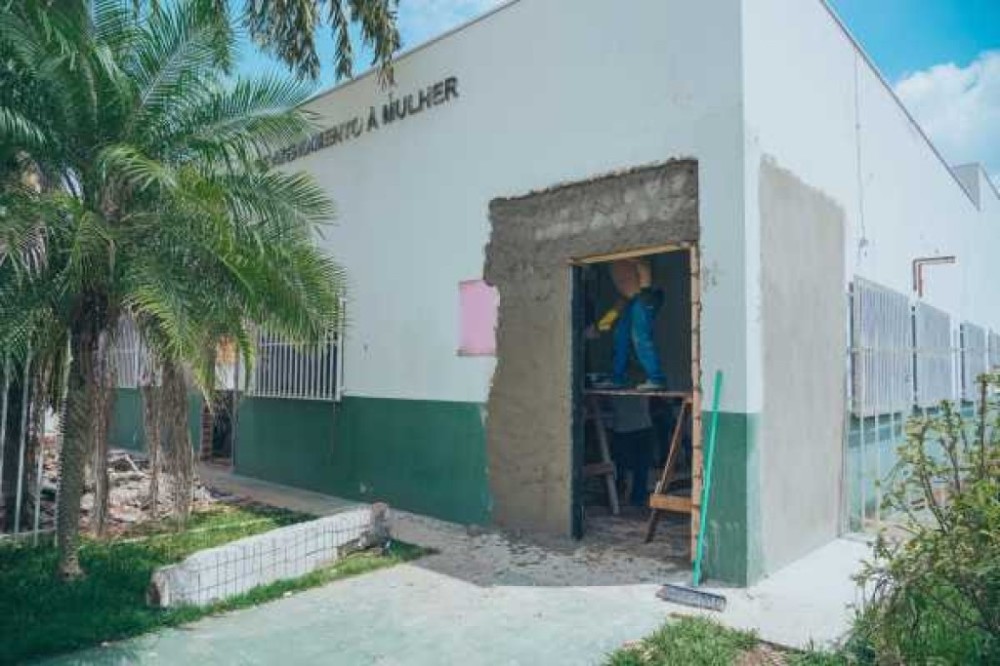 Prefeitura inicia reforma e ampliação do Centro de Referência em Atendimento à Mulher