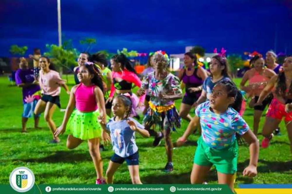 Praça Florais dos Buritis vira palco do Aulão de Dança de Carnaval