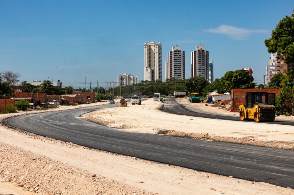 Obras do prolongamento da Avenida Parque do Barbado chegam a 90% de execução