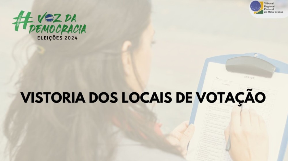 Cartório Eleitoral de Sinop realiza vistoria dos locais de votação para garantir acessibilidade aos eleitores