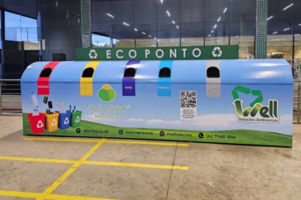 Empresa instala ecoponto em cumprimento a TAC com Ministério Público 