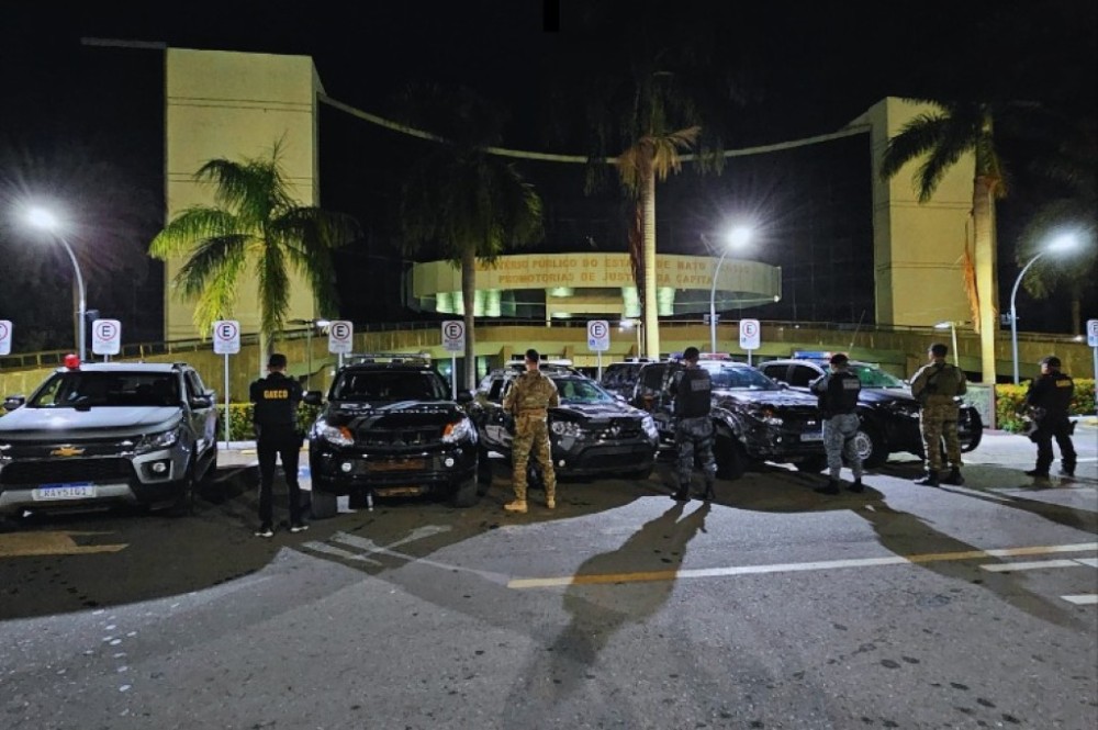 Operação do Gaeco tem como alvo pessoas ligadas ao comando vermelho