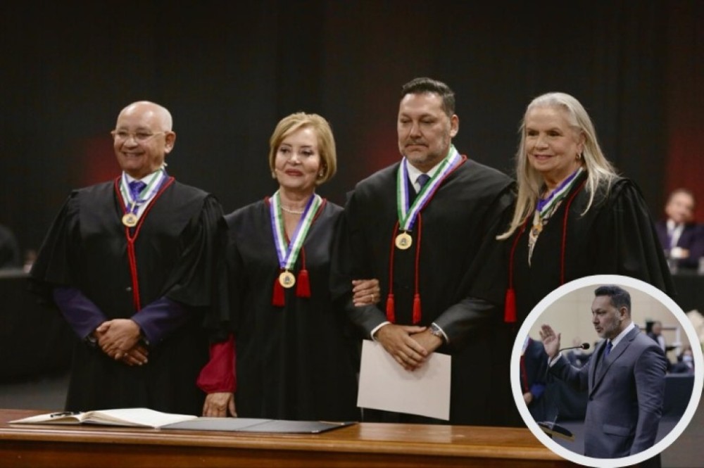 Indicado em lista sêxtupla do MPMT toma posse como desembargador do TJ