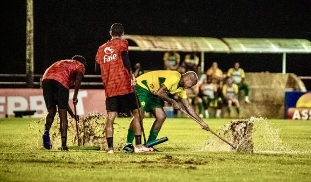 Jogo do Cuiabá pela Copa do Brasil é adiado devido a chuva